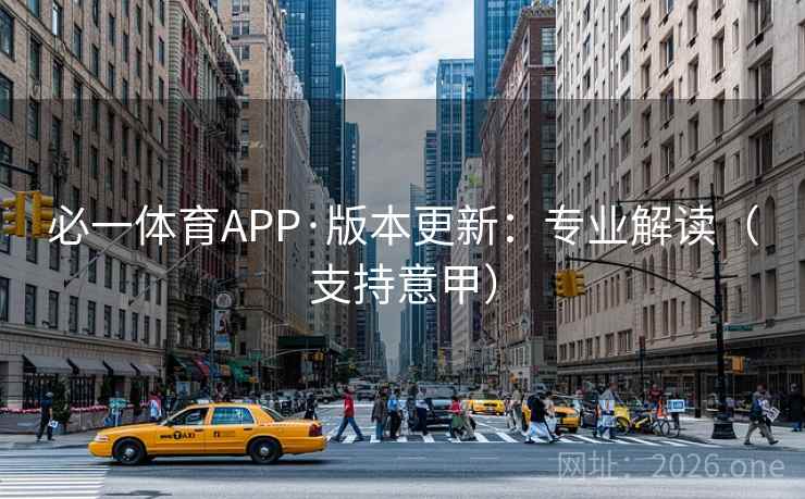 必一体育APP·版本更新：专业解读（支持意甲）